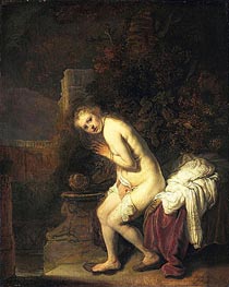 Rembrandt | Susanna, 1636 | Giclée Canvas Print
