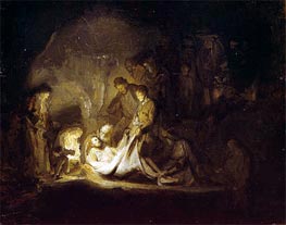 Rembrandt | The Entombment, c.1630 | Giclée Canvas Print