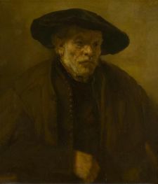 Porträt eines alten Mannes | Rembrandt | Gemälde Reproduktion