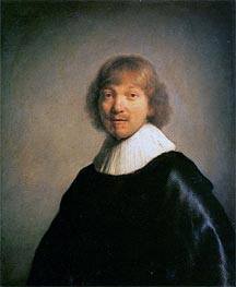 Portrait of the Painter Jacques de Gheyn III | Rembrandt | Painting Reproduction