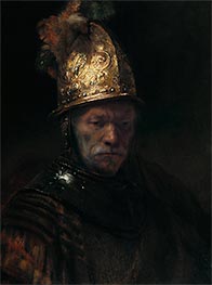 The Man with the Golden Helmet | Rembrandt | Painting Reproduction
