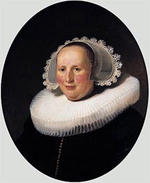 Portrait of Maertgen van Bilderbeecq | Rembrandt | Painting Reproduction