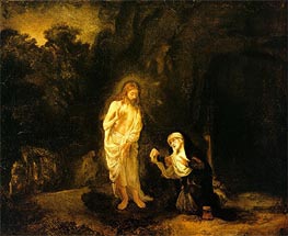 Woman, why are you Crying | Rembrandt | Painting Reproduction