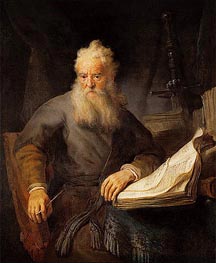 Apostle Paul | Rembrandt | Painting Reproduction