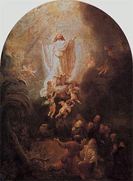 The Ascension of Christ, 1636 von Rembrandt | Leinwand Kunstdruck
