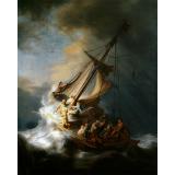Storm on the Sea of Galilee, 1633 - Rembrandt