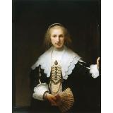 Portrait of Agatha Bas, 1641 - Rembrandt