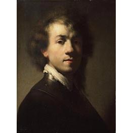 Portrait of Rembrandt at around Age of 23 - Rembrandt