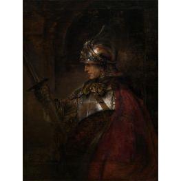 A Man in Armour - Rembrandt