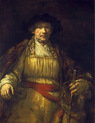 Self Portrait, 1658 | Rembrandt | Giclée Leinwand Kunstdruck