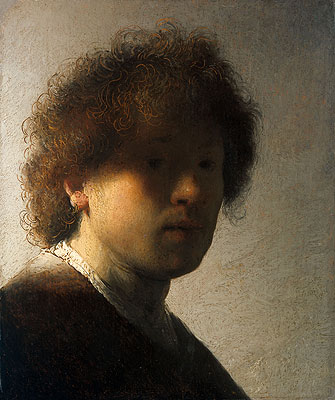 Self Portrait as a Young Man, c.1628 | Rembrandt | Giclée Canvas Print
