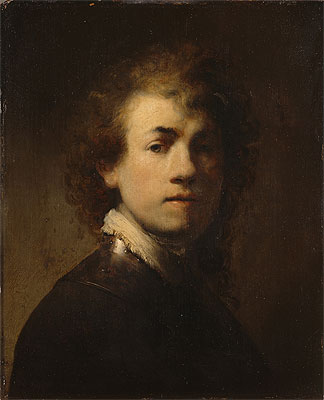 Selbstporträt als höfischer Kavalier, c.1629 | Rembrandt