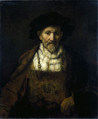 An Old Man in Fanciful Costume, Undated | Rembrandt | Giclée Canvas Print