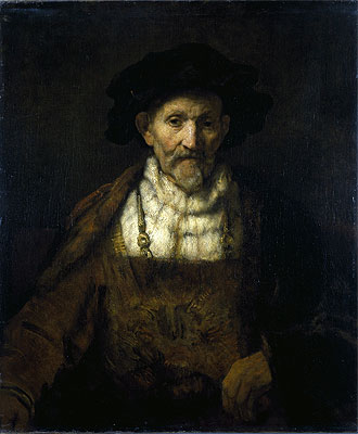 Ein alter Mann in phantastischem Kostüm, n.d. | Rembrandt