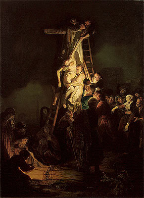 Descent from the Cross, 1634 | Rembrandt | Giclée Leinwand Kunstdruck