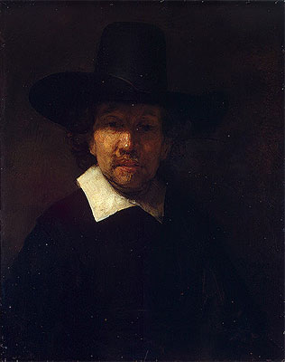 Porträt des Dichters Jeremias de Decker, 1666 | Rembrandt