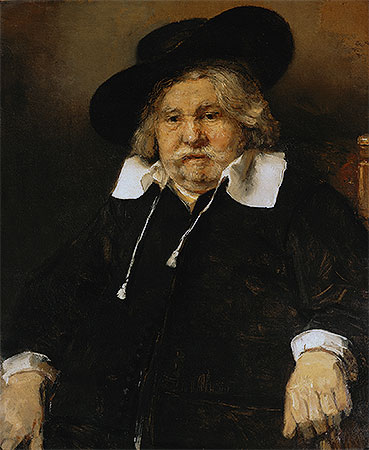 Portrait of an Elderly Man, 1667 | Rembrandt | Giclée Leinwand Kunstdruck