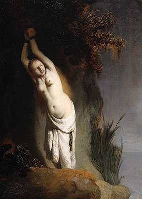 Andromeda, c.1631 | Rembrandt
