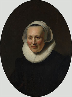 Porträt einer Frau, 1633 | Rembrandt