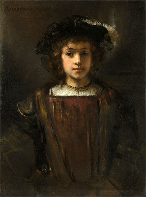 Rembrandt's Son Titus, n.d. | Rembrandt | Giclée Leinwand Kunstdruck