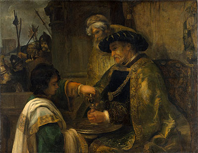 Pilate Washing His Hands, n.d. | Rembrandt | Giclée Canvas Print