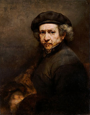 Self-Portrait, 1659 | Rembrandt | Giclée Leinwand Kunstdruck