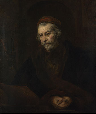 An Elderly Man as Saint Paul, c.1659 | Rembrandt | Giclée Leinwand Kunstdruck