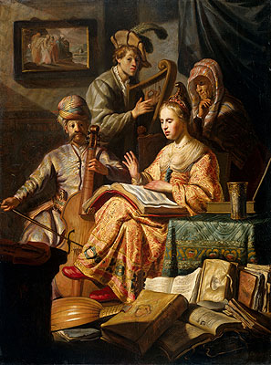 Musical Allegory, 1626 | Rembrandt