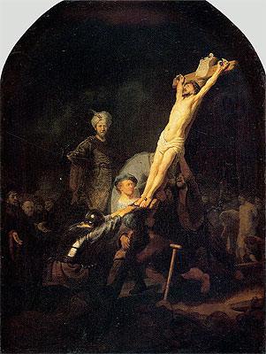 Crucifixion, c.1633 | Rembrandt | Giclée Leinwand Kunstdruck