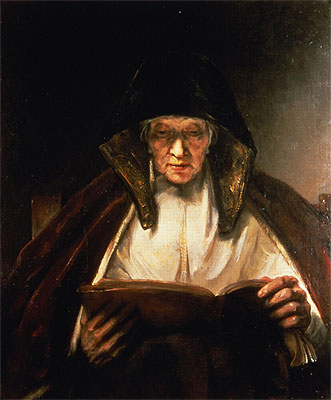 Alte Frau liest, 1655 | Rembrandt