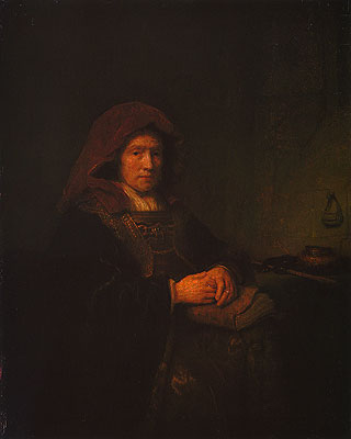 Alte Frau mit Brille, 1643 | Rembrandt