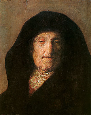 Portrait of Mother of Rembrandt, c.1630 | Rembrandt | Giclée Canvas Print