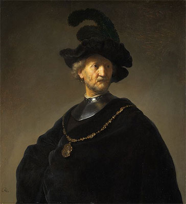 Alter Mann mit einer Goldkette, 1631 | Rembrandt