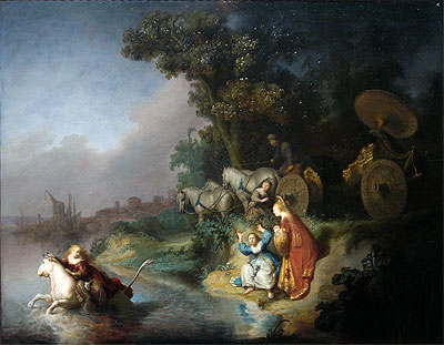 The Rape of Europe, n.d. by Rembrandt | Canvas Print