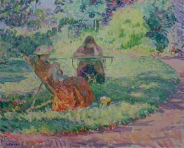 On the Lawn, n.d. | Henri Lebasque