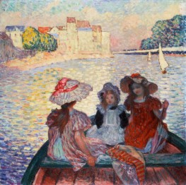 Girls in a Boat, c. 1900 | Henri Lebasque