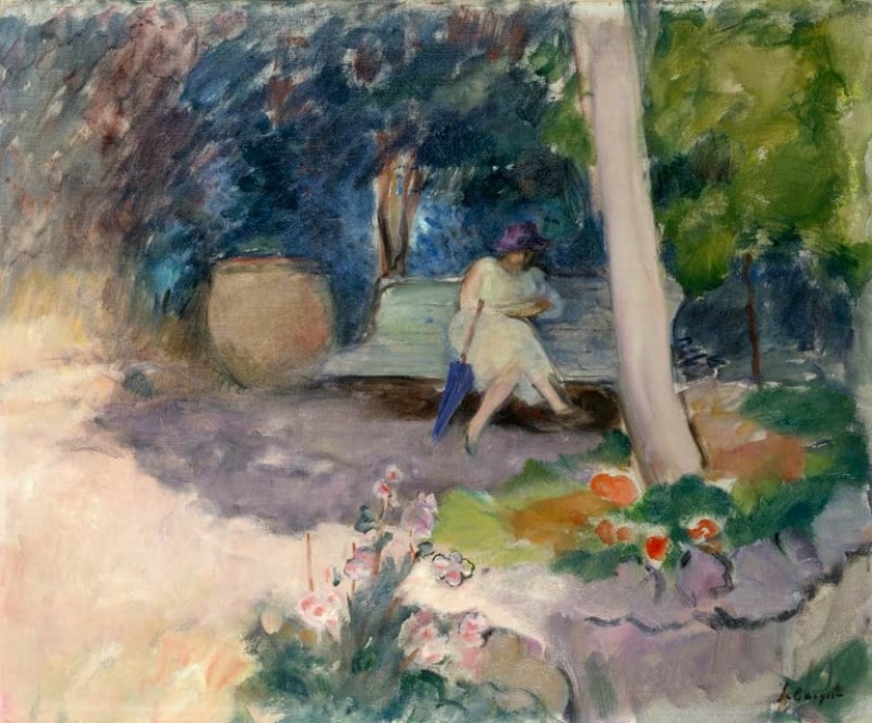 In the Garden, n.d. | Henri Lebasque | Giclée Canvas Print