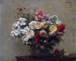 Summer Flowers | Fantin-Latour | Painting Reproduction