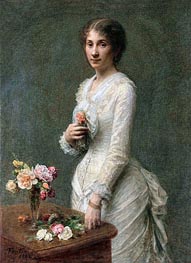 Madeleine Lerolle, 1882 by Fantin-Latour | Canvas Print