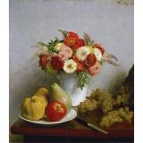 Flowers and Fruits, 1865 - Fantin-Latour