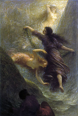 Rheingold (First Scene), 1888 | Fantin-Latour | Giclée Leinwand Kunstdruck