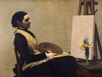 The Study, 1883 | Fantin-Latour | Giclée Canvas Print