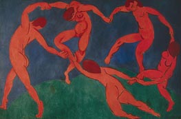 The Dance, c.1909/10 von Matisse | Leinwand Kunstdruck