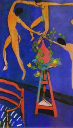 Kapuzinerkresse. Tafel Tanz, 1912 von Matisse | Leinwand Kunstdruck