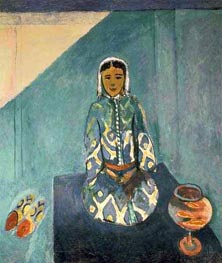 Auf der Terrasse, c.1912/13 von Matisse | Leinwand Kunstdruck