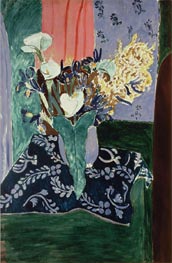 Aronstab, Schwertlilien und Mimosen, 1931 von Matisse | Leinwand Kunstdruck