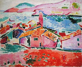 Matisse | View of Collioure, c.1905 | Giclée Canvas Print