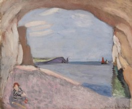 Étretat, the Red Sail, 1920 | Matisse