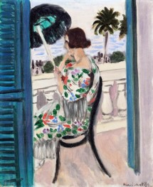 Woman Seated on a Balcony, 1920/21 | Matisse