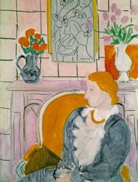 Blue Dress in an Ochre Armchair, 1937 | Matisse